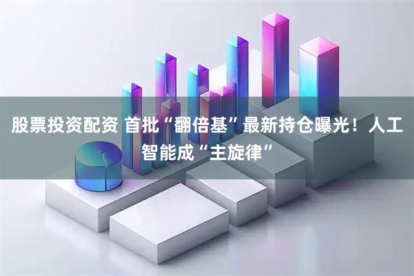 股票投资配资 首批“翻倍基”最新持仓曝光！人工智能成“主旋律”